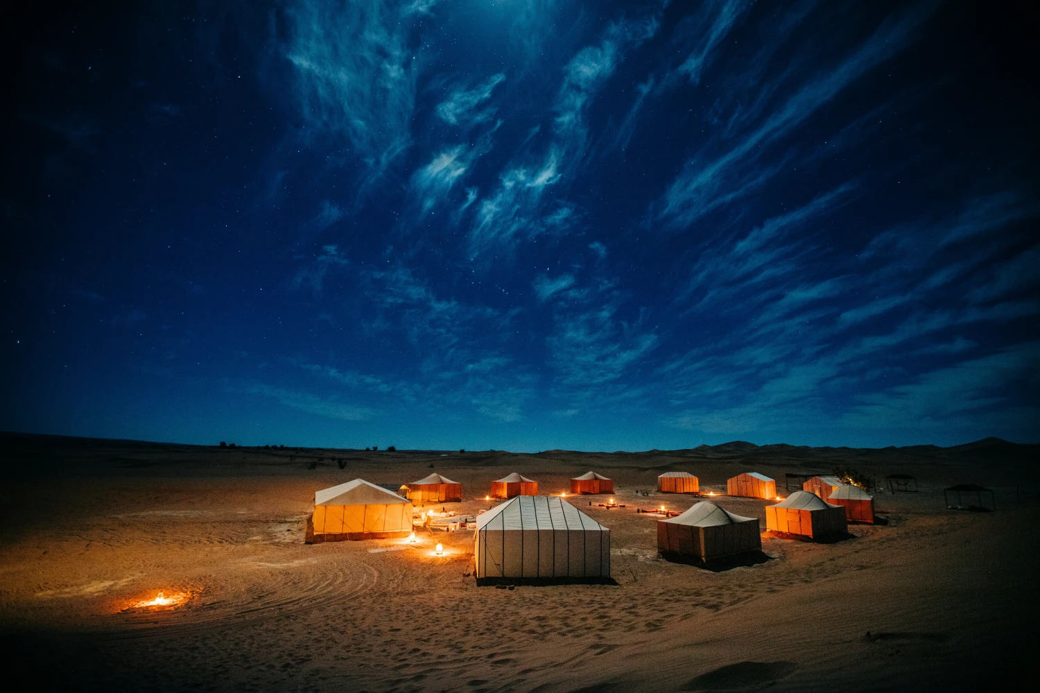 VoyageMorocco Overnight Camping In Merzouga Desert