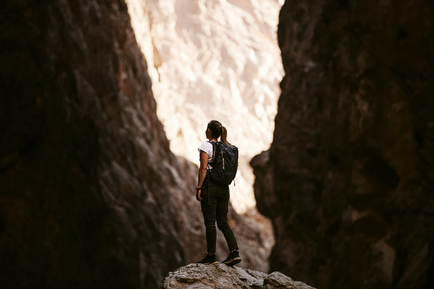 Solo Traveler Hike through the Gorges